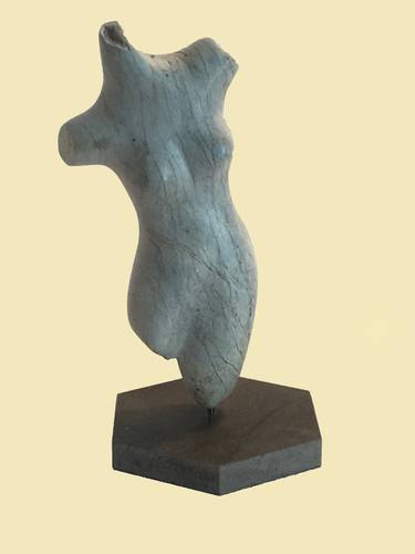 Original Figurative Nude Sculpture by Dennisjames Partington