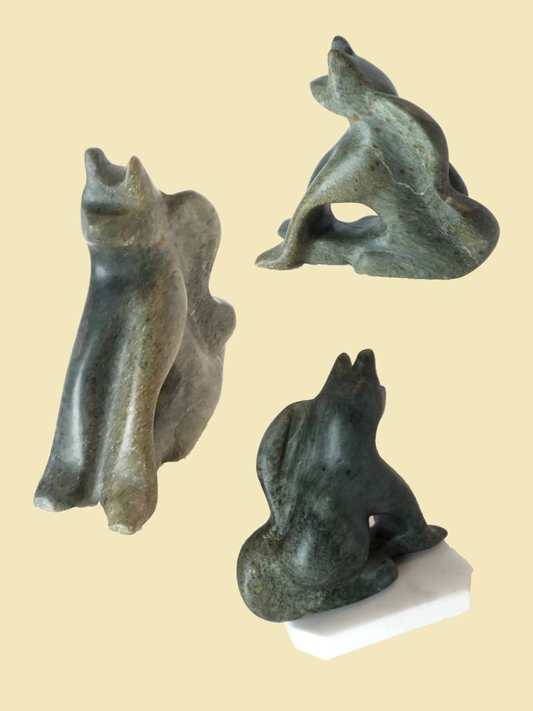 Original Animal Sculpture by Dennisjames Partington
