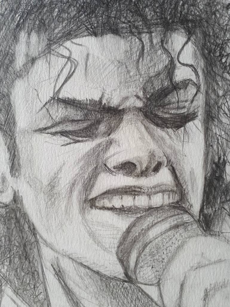 Original Conceptual Pop Culture/Celebrity Drawing by Lyudmila Tomchuk-Beregova