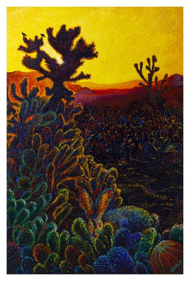 Print of Impressionism Landscape Paintings by ViniV Fingerpaintings