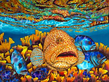 Print of Impressionism Fish Paintings by Daniel Jean-Baptiste