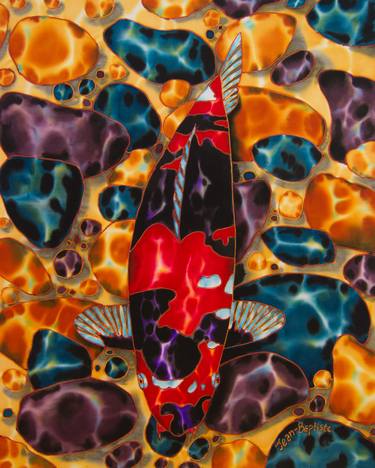 Print of Expressionism Fish Paintings by Daniel Jean-Baptiste