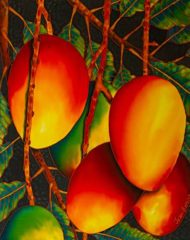 Original Surrealism Botanic Paintings by Daniel Jean-Baptiste