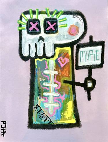 Print of Expressionism Graffiti Paintings by Peter Charalambides