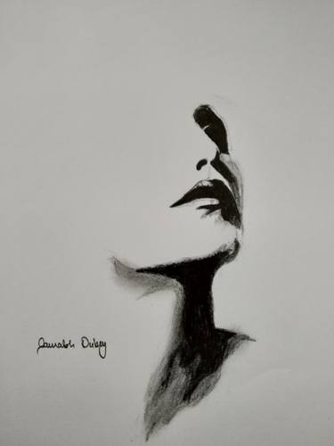 Original Women Drawings by Saurabh Dubey