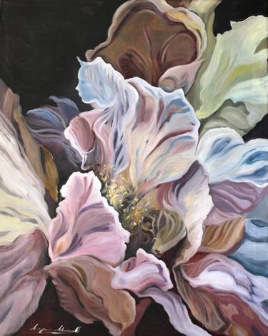 Original Floral Paintings by ludmil manolov