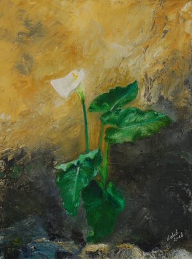 Original Impressionism Floral Paintings by Nahid BERNARD