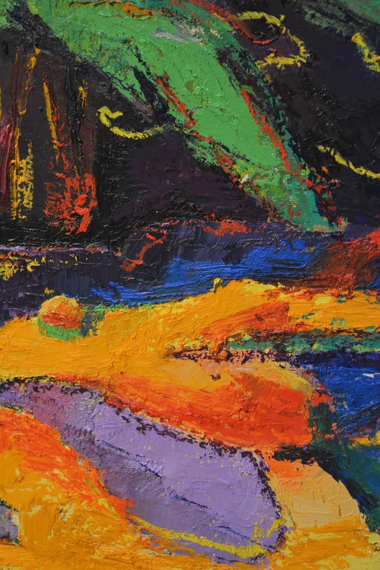 Original Impressionism Landscape Painting by Pascal Laurent