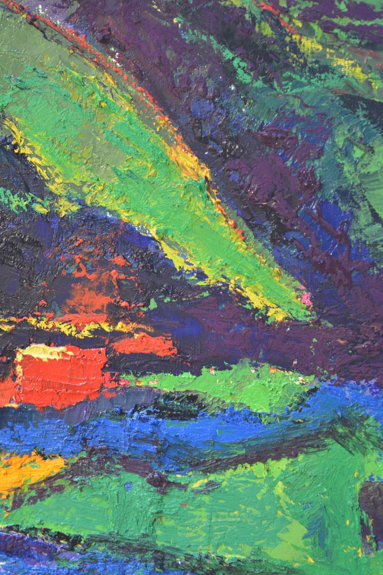 Original Impressionism Landscape Painting by Pascal Laurent