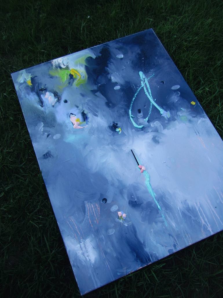 Original Abstract Painting by chroma Kristina Khramaya