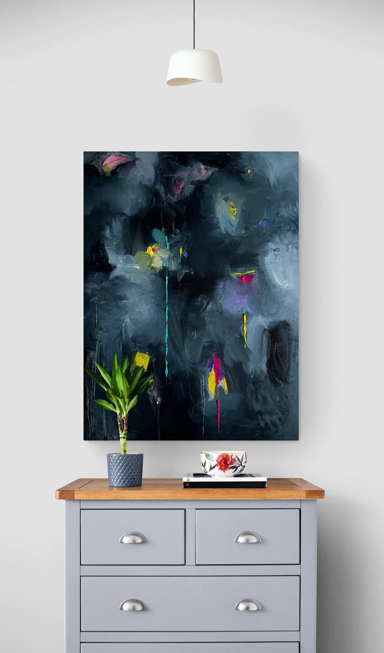 Original Abstract Painting by chroma Kristina Khramaya