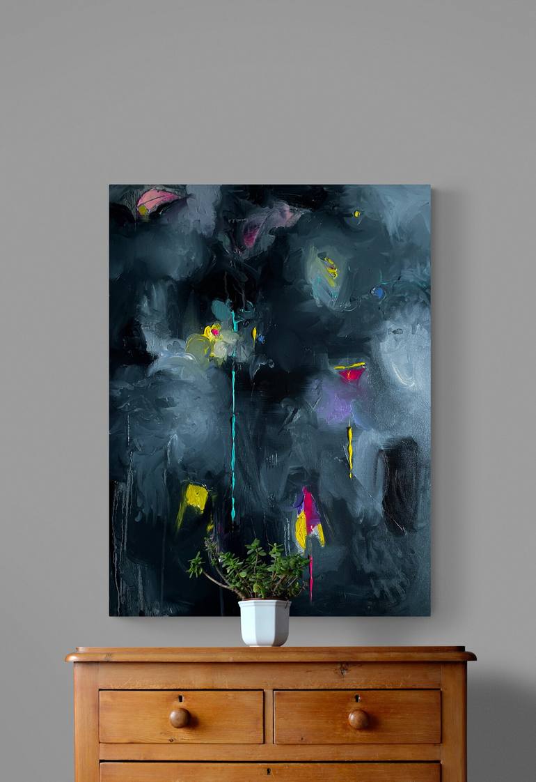 Original Abstract Painting by chroma Kristina Khramaya