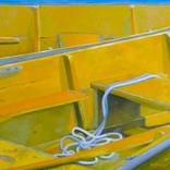 Two Yellow Rowboats by Bruce Howard