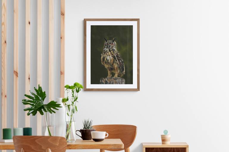 Original Fine Art Animal Drawing by Paulien De Saeger