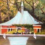 Boat House Central Park by geoffrey gneuhs