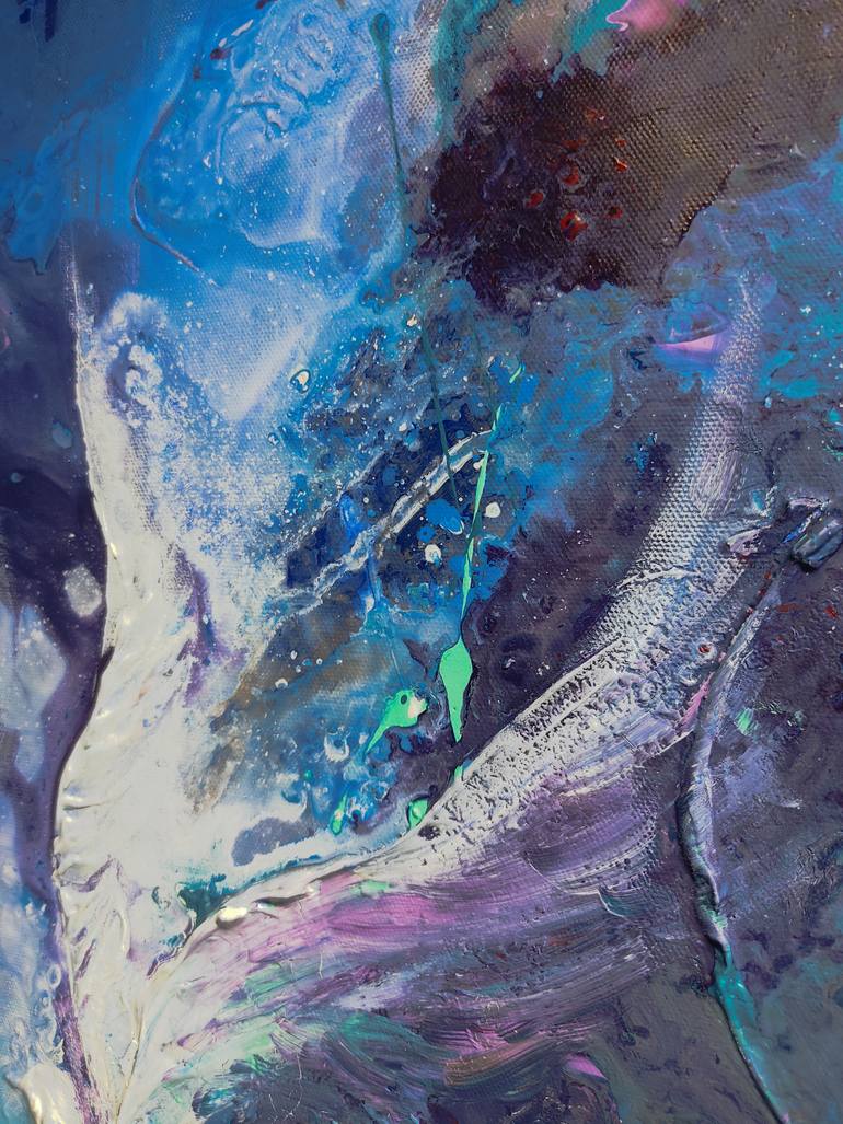 Original Surrealism Abstract Painting by Stanislav Kldiashvili