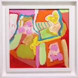 St Ives Abstract Garden Painting by Nigel Waters