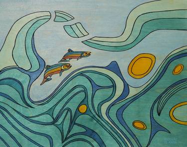 Original Conceptual Seascape Paintings by Robin De Lavis