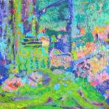 The Night Grove  (SOLD) by Pelin  Yazar Canez