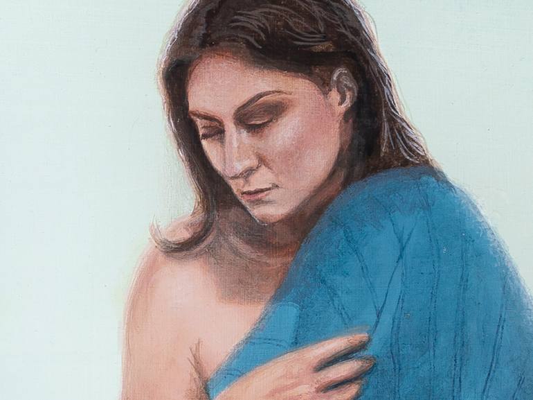 Original Figurative Women Painting by Norb Lisinski
