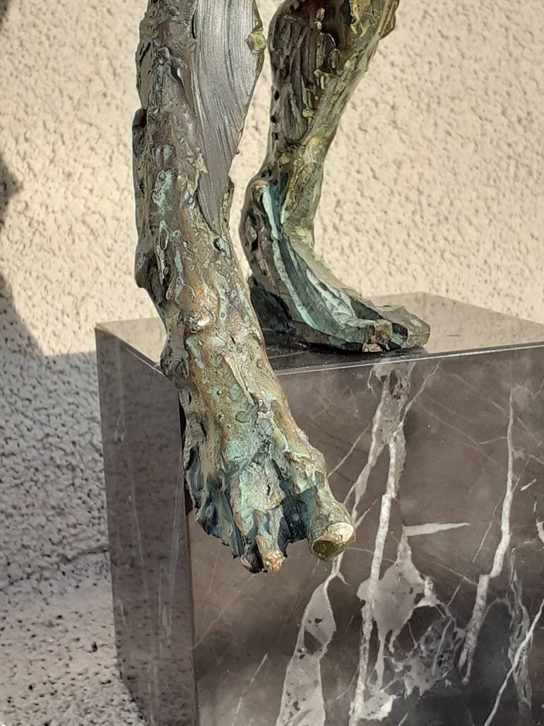 Original Expressionism Nude Sculpture by Dragos-Catalin Munteanu