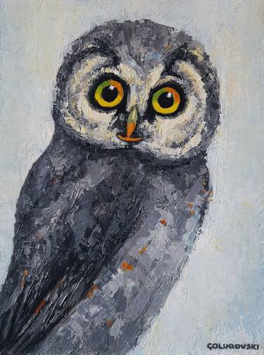Original Contemporary Animal Painting by Nikola Golubovski