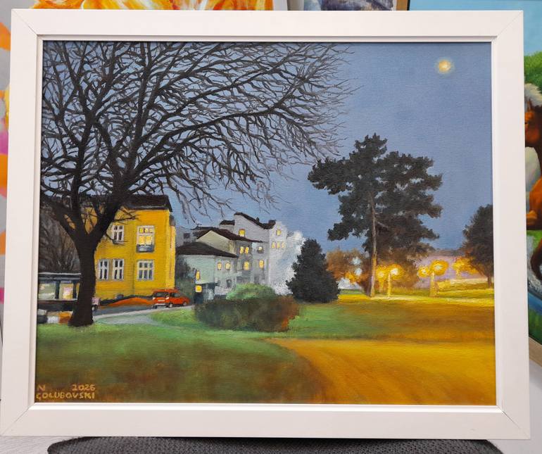 Original Contemporary Landscape Painting by Nikola Golubovski