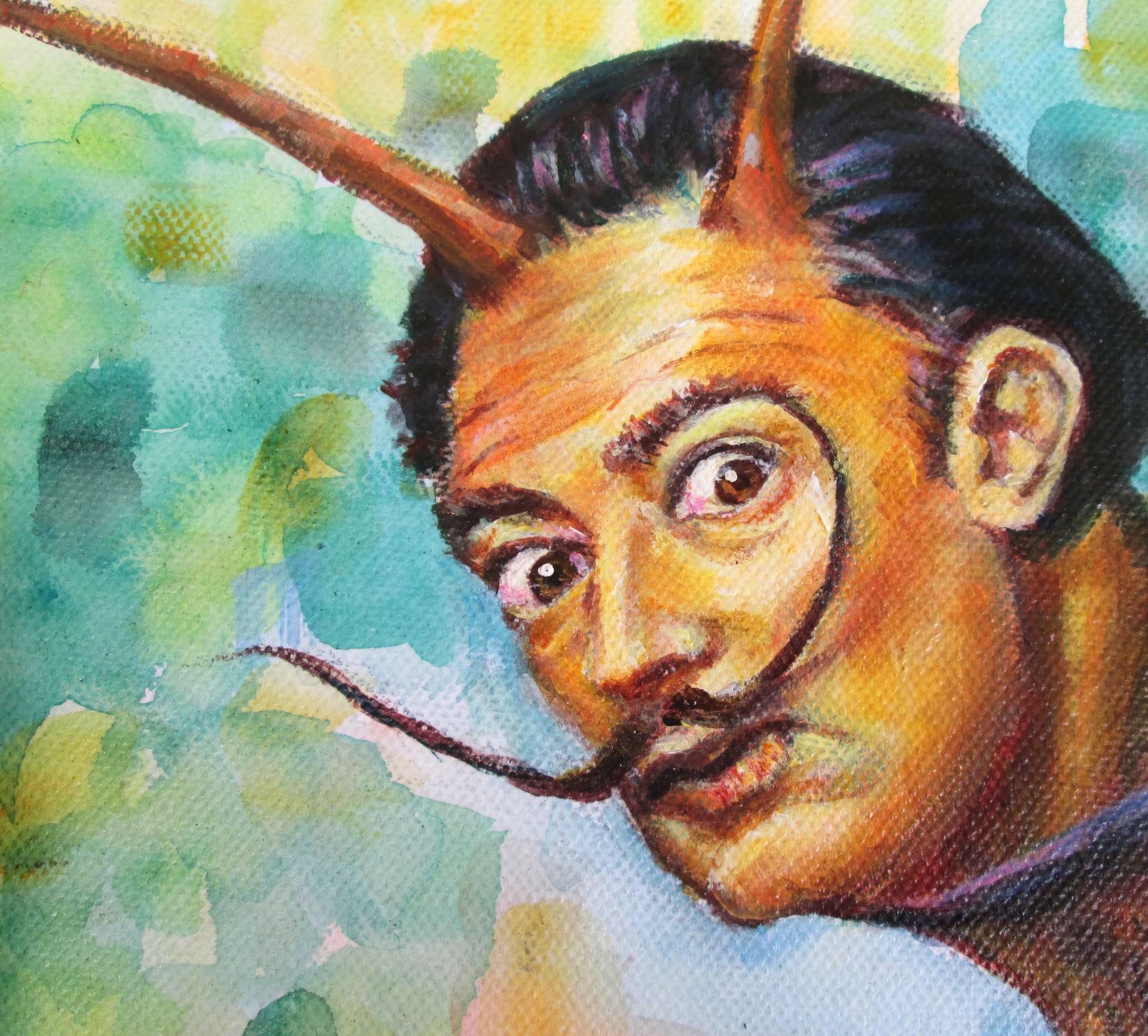 salvador dali and gala painting