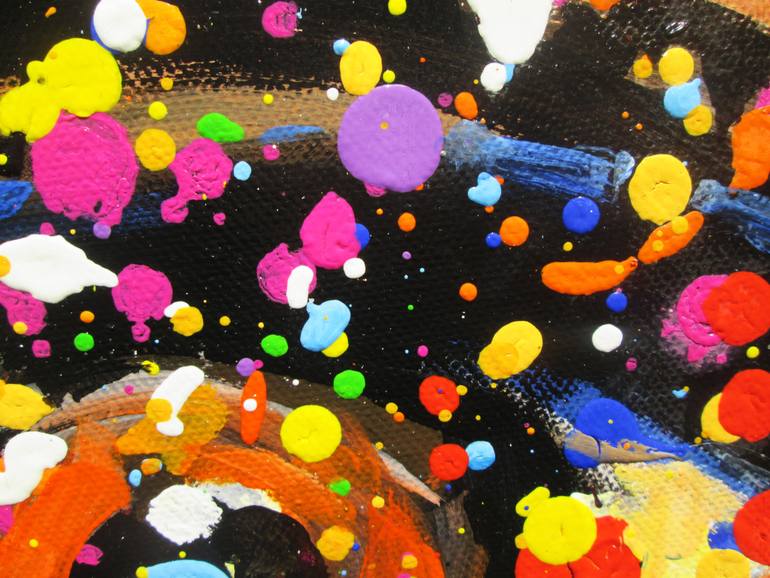 Original Abstract People Painting by Nikola Golubovski