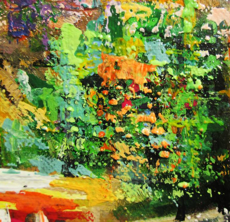 Original Expressionism Landscape Painting by Nikola Golubovski