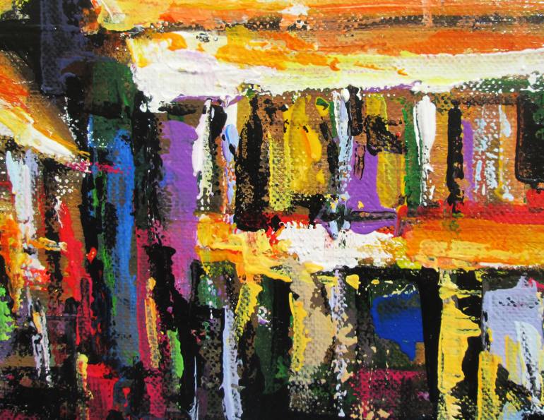 Original Expressionism Landscape Painting by Nikola Golubovski