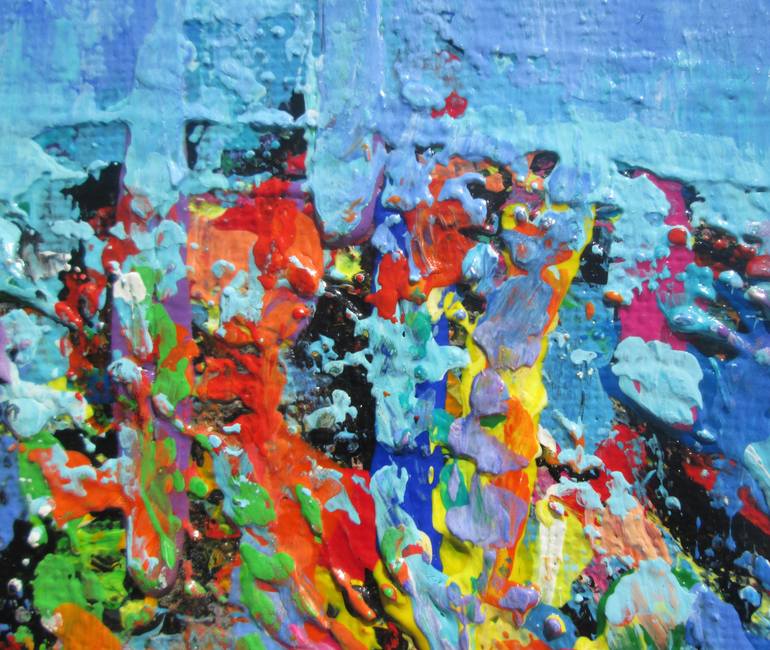 Original Abstract Animal Painting by Nikola Golubovski