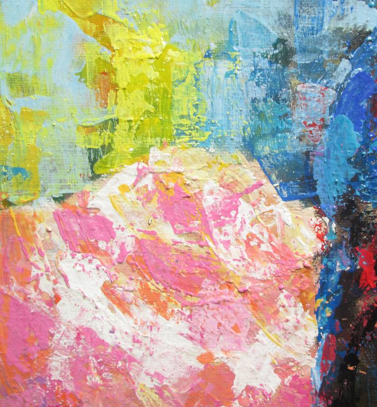 Original Abstract People Painting by Nikola Golubovski