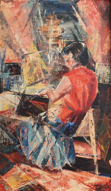 The Secretary (Woman at Desk)