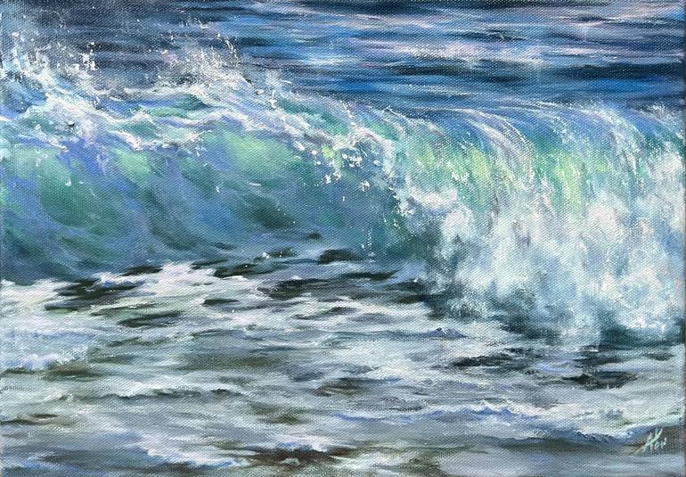 Springwave Painting by Alesia Yeremeyeva | Saatchi Art