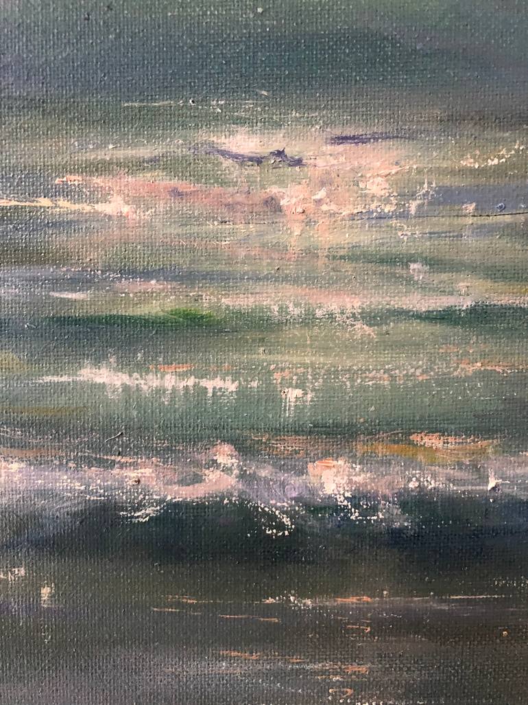 Original Realism Seascape Painting by Alesia Yeremeyeva