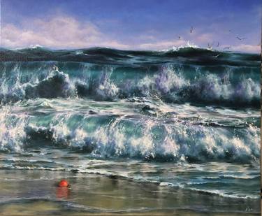 Original Seascape Paintings by Alesia Yeremeyeva