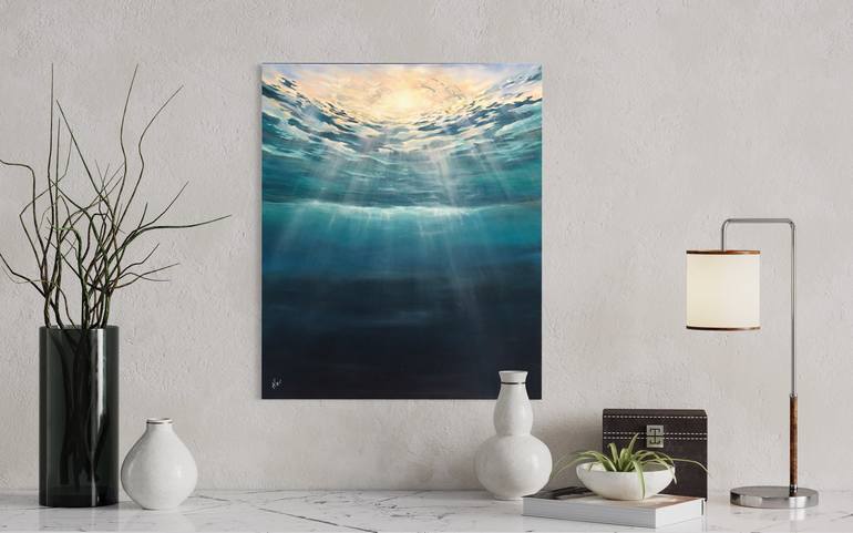 Original Realism Seascape Painting by Alesia Yeremeyeva