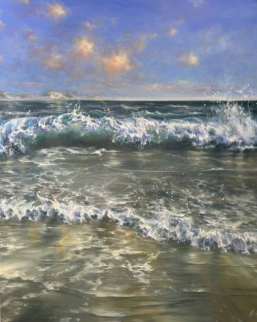 Original Realism Seascape Paintings by Alesia Yeremeyeva