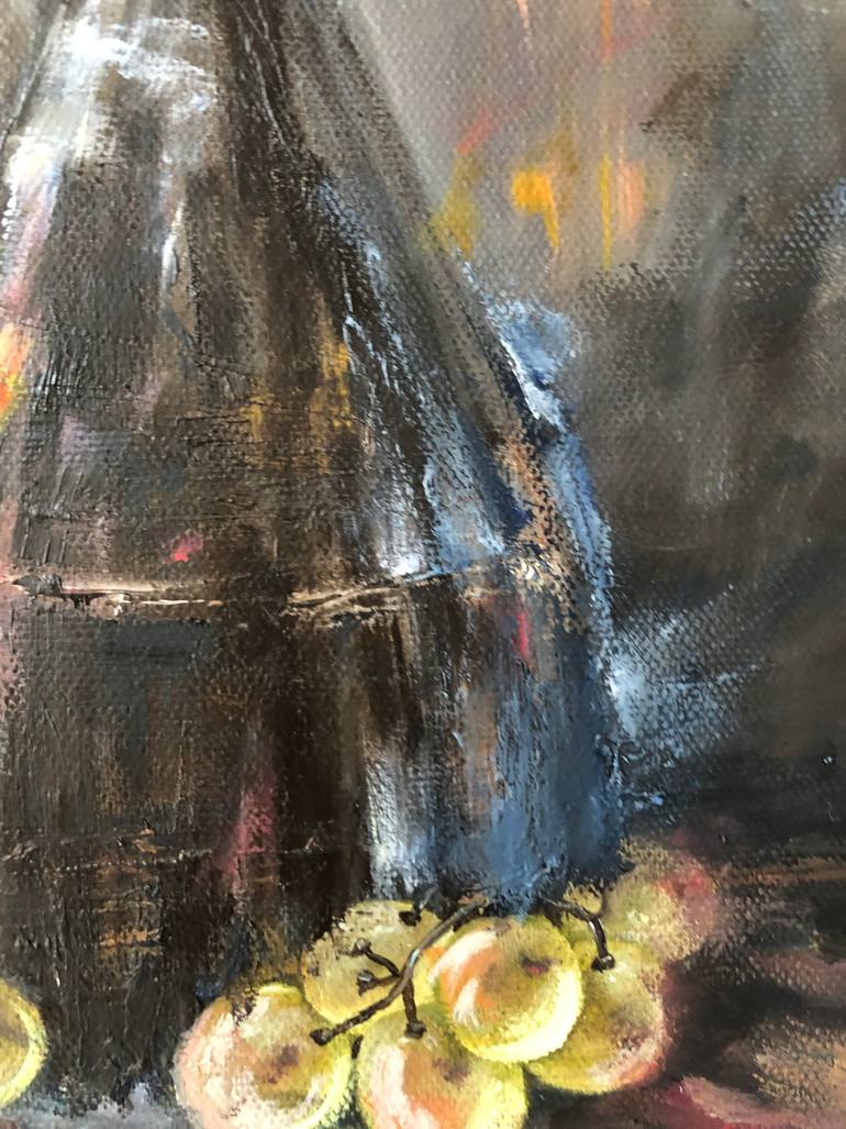 Original Realism Food & Drink Painting by Alesia Yeremeyeva