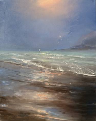 Original Realism Seascape Painting by Alesia Yeremeyeva