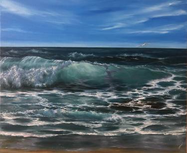 Ardent - stormy seascape, ocean waves thumb