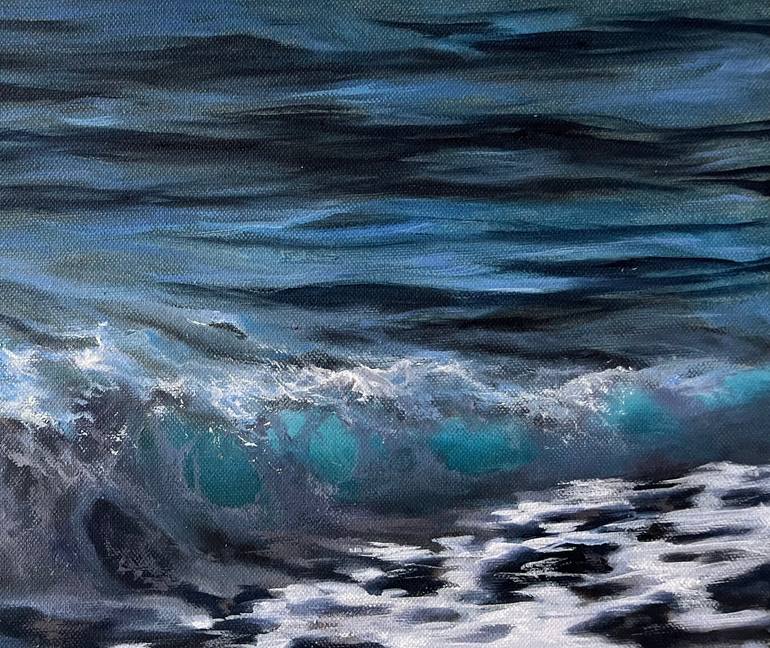 Original Realism Seascape Painting by Alesia Yeremeyeva