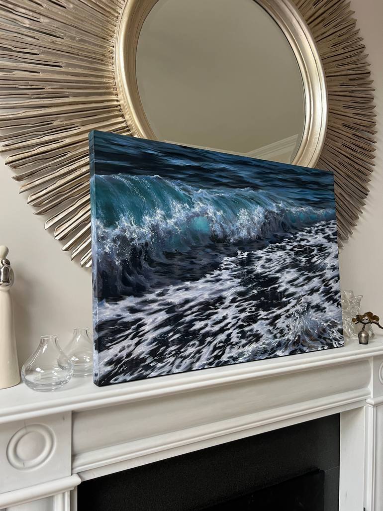 Original Realism Seascape Painting by Alesia Yeremeyeva