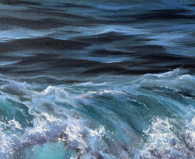Original Realism Seascape Painting by Alesia Yeremeyeva