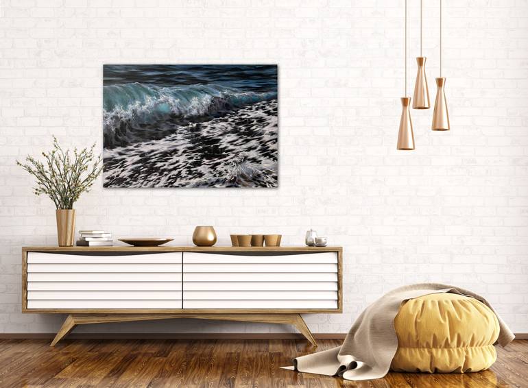 Original Realism Seascape Painting by Alesia Yeremeyeva