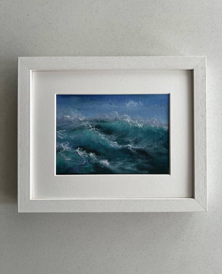 Original Realism Seascape Painting by Alesia Yeremeyeva