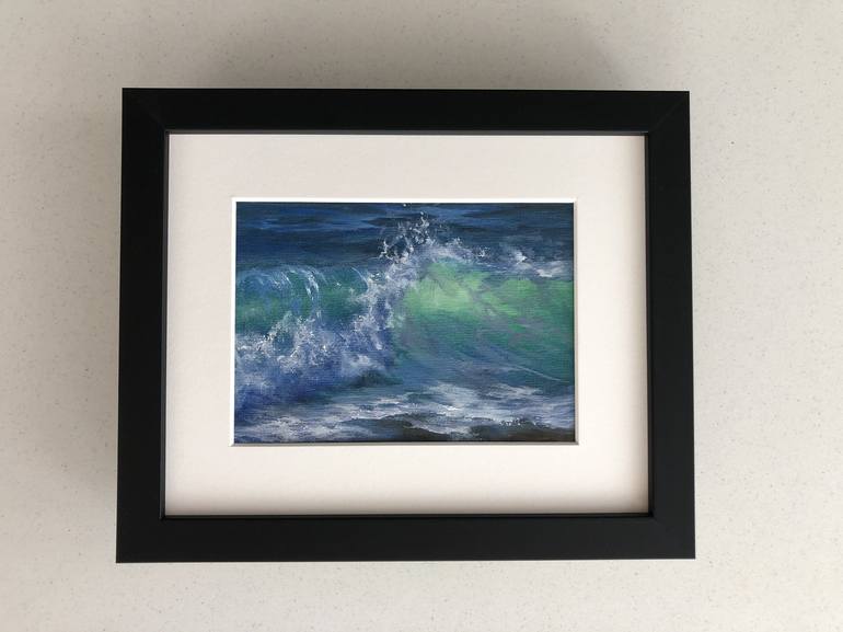 Original Realism Seascape Painting by Alesia Yeremeyeva