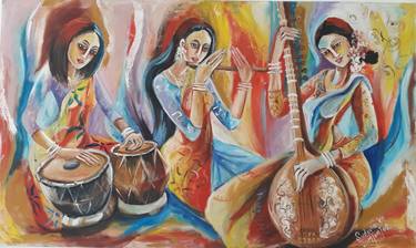 Original Women Paintings by chandrani sudumenike