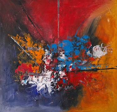 Original Abstract Paintings by chandrani sudumenike